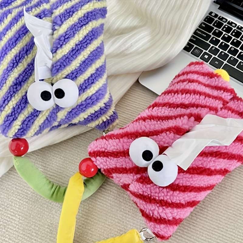 Car Tissue Box Color  Red