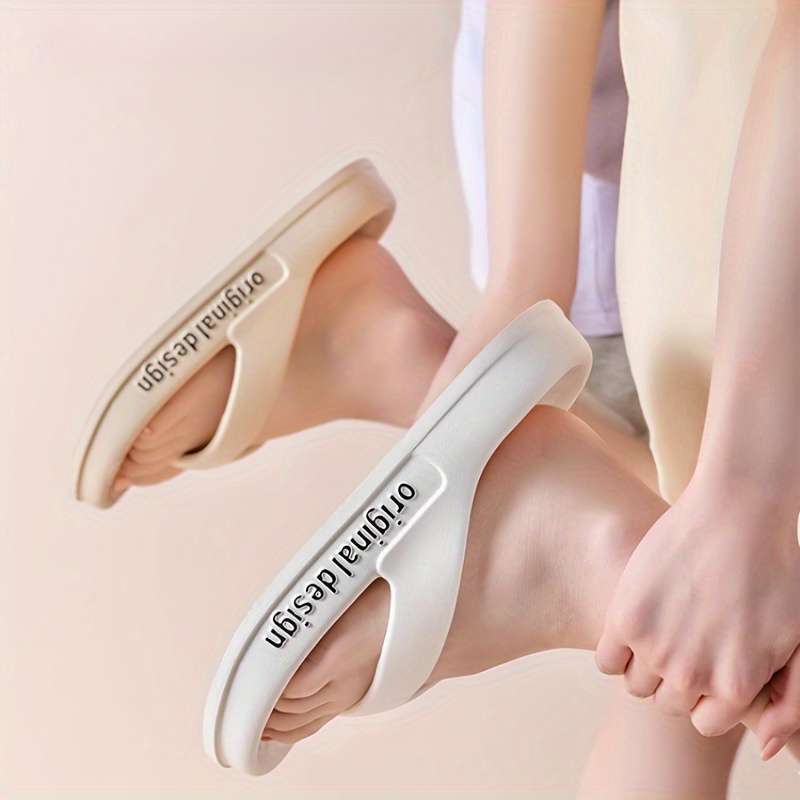 Ladies Summer Flip Flops Grey Uk 7.5-8