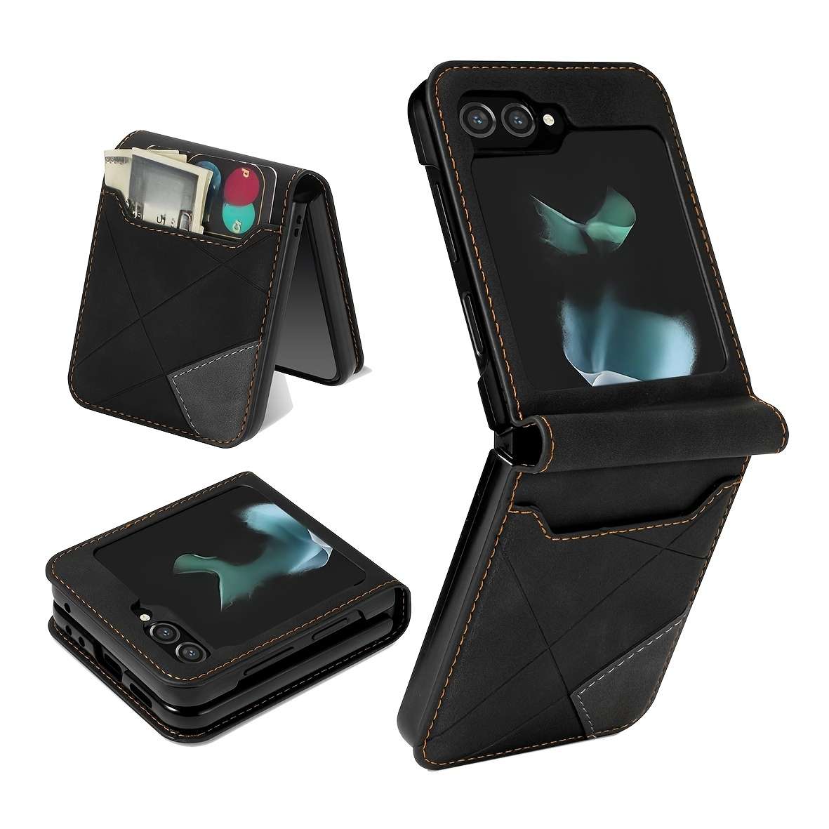 Phone Case Black Compatible Model Galaxy Z Flip 7