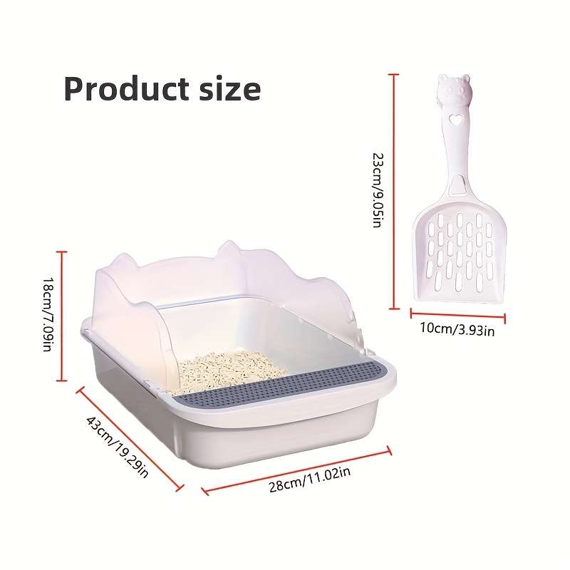 Pet supplies Items Extra Large Cat Litter Scoop and Self    Filling Food Bowl Set