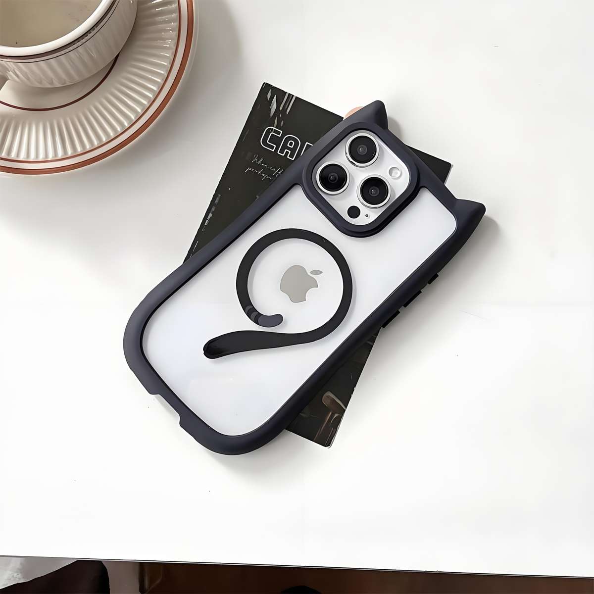Phone Case Black Compatible Model Iphone 15