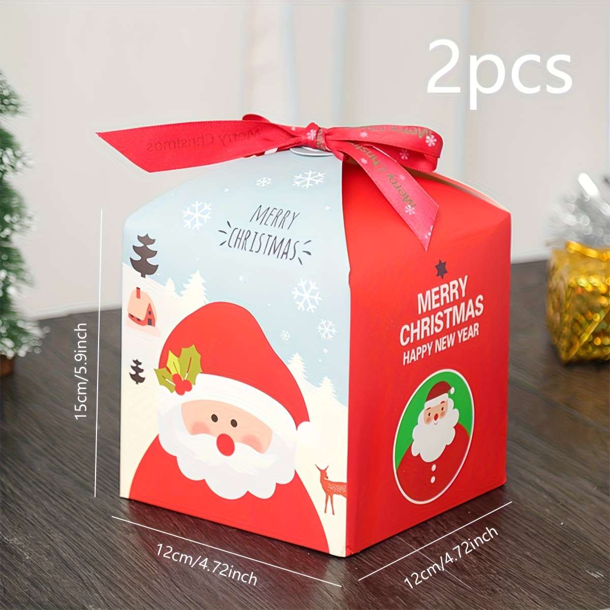Christmas Gift Boxes Quantity 2Pcs