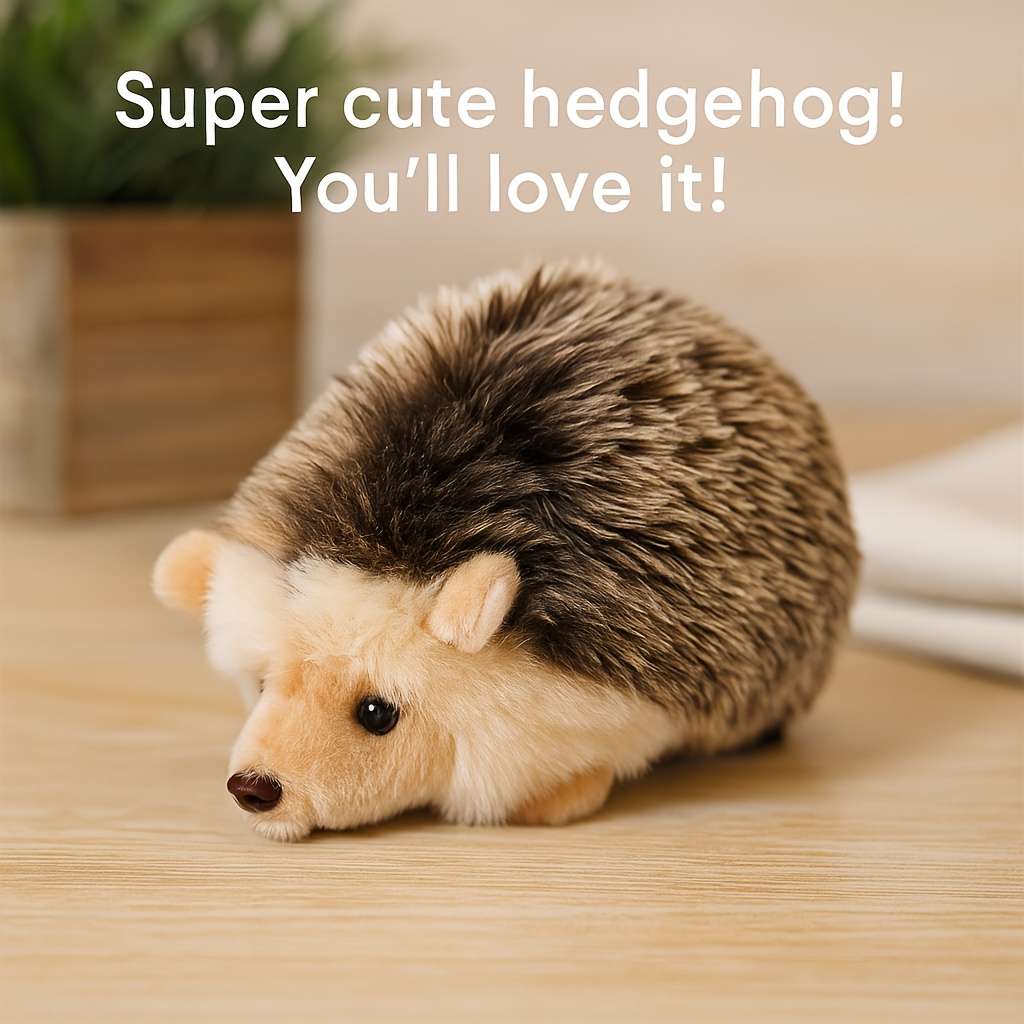 Toy Doll Style 19.81Cm Hedgehog