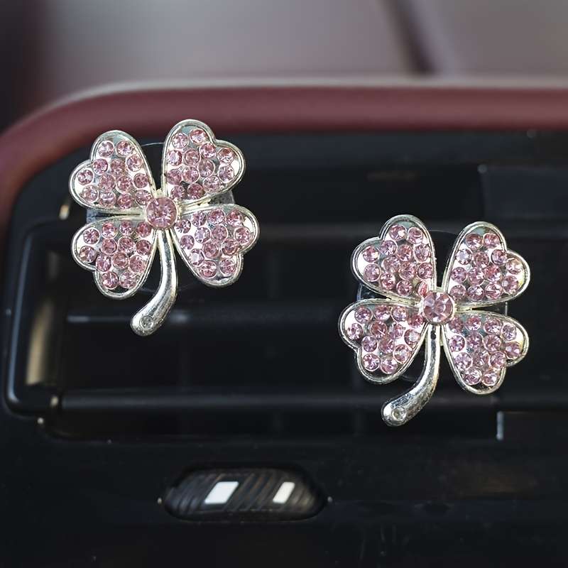 Car Interior Decoration Products Quantity 2Pcs White