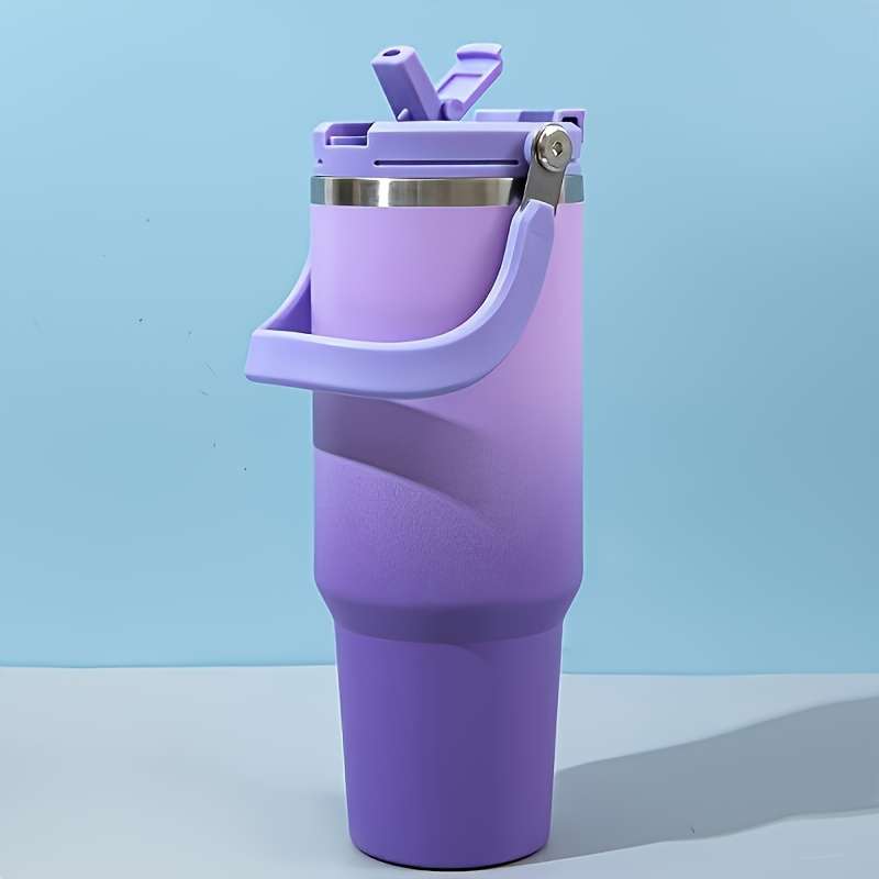 Water Cup Color Gradient Blue