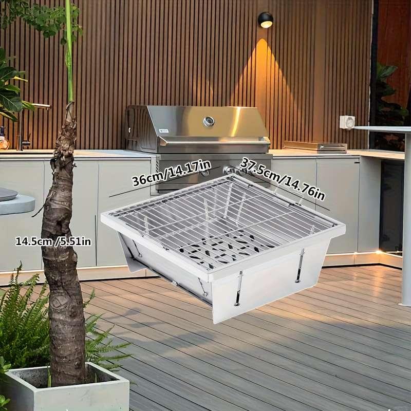 Barbecue Grill Model 1.5 Unit Charcoal Grill