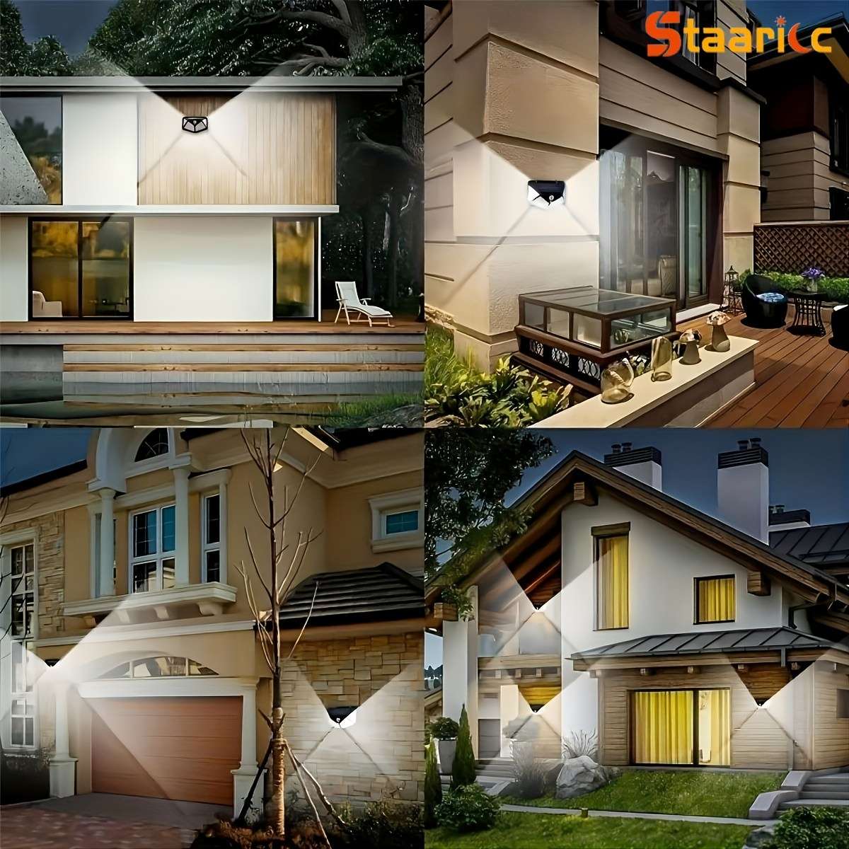 Solar Emergency Lights Model 100Leds Quantity6Pcs