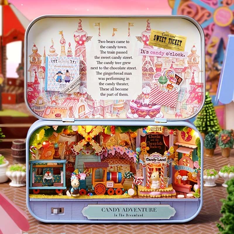 Building Toy Architectural Model Toy Set Items Candy Adventure  Add   Tools  Add   Stand