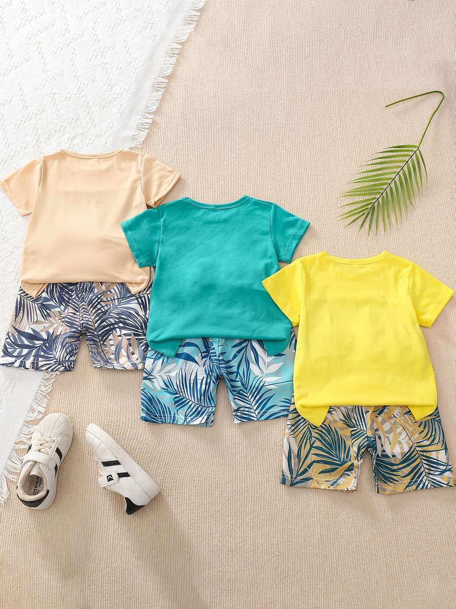 Boys T Shirt Color Mixed Color Size3-4Y