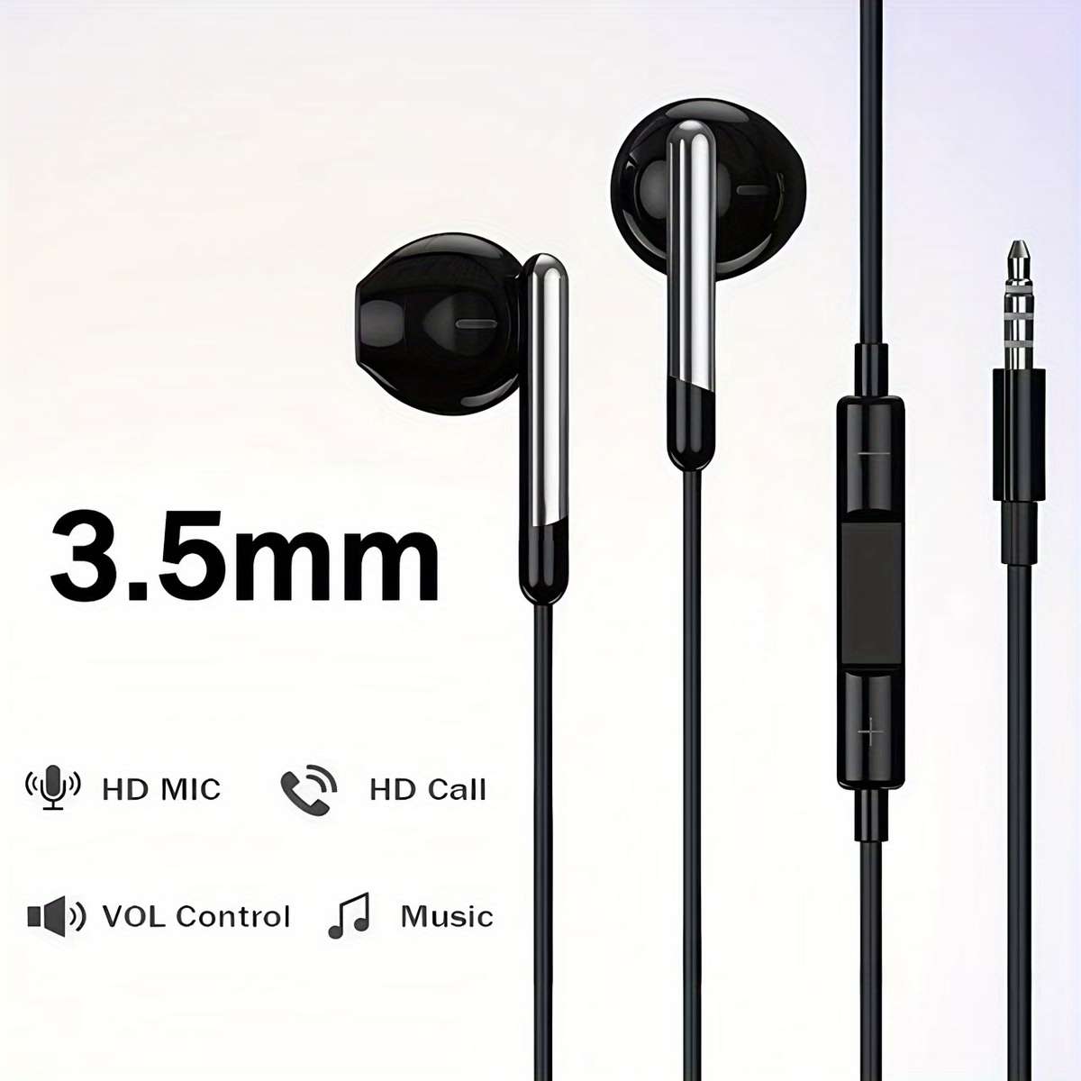 Wired Headphones Model 3.5Mm