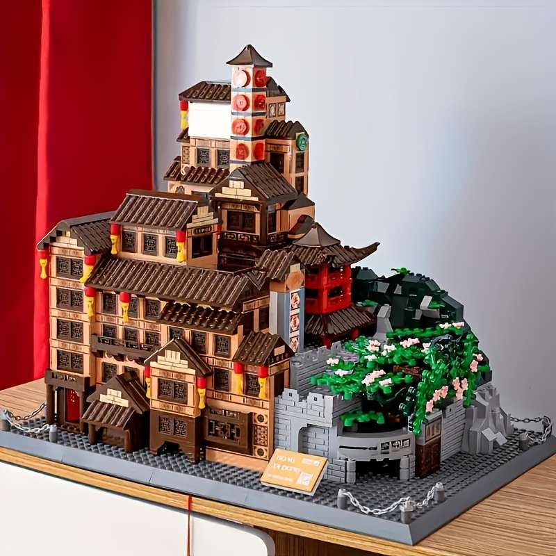 3D Building Model Puzzle Set Style Cp1036