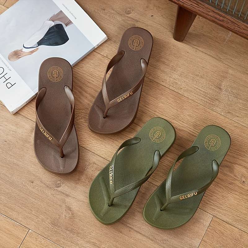 Ladies Summer Flip Flops Black Uk 4