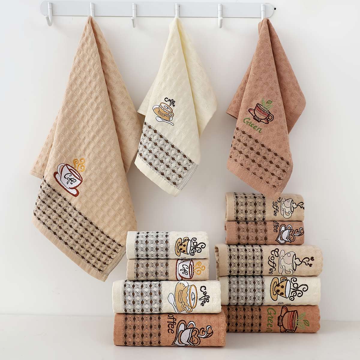 Towel Quantity Coffee Cup Series Great Value 6Pack
