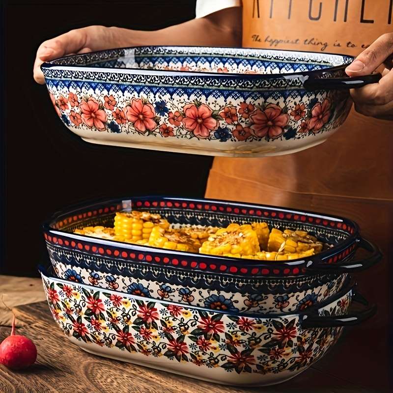 Bowl Style Black Plum Baking Tray