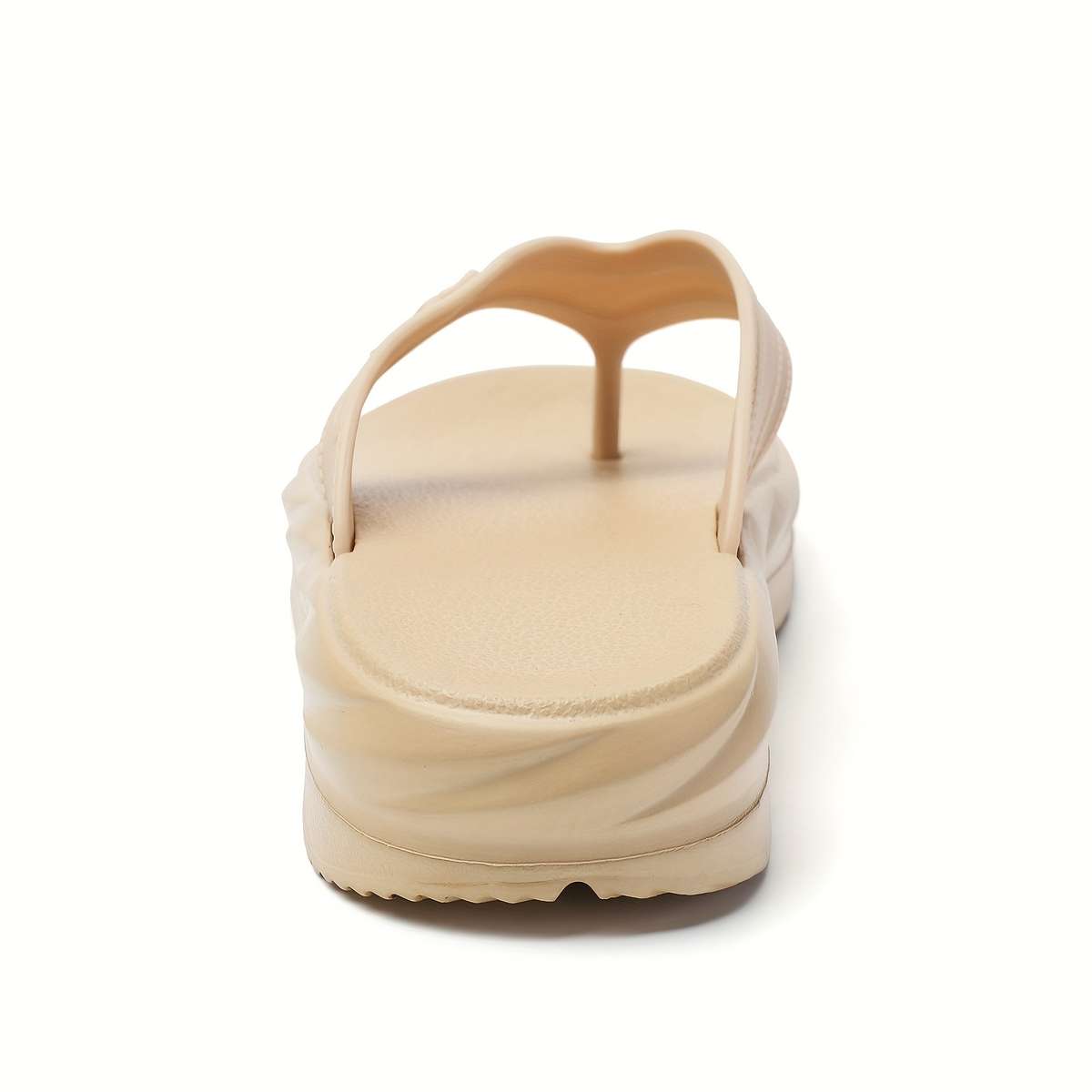 Ladies Summer Flip Flops Khaki Uk 4