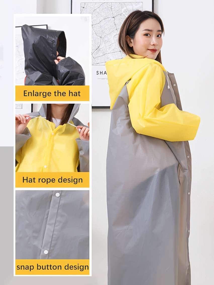 Raincoat Black Size Onesize
