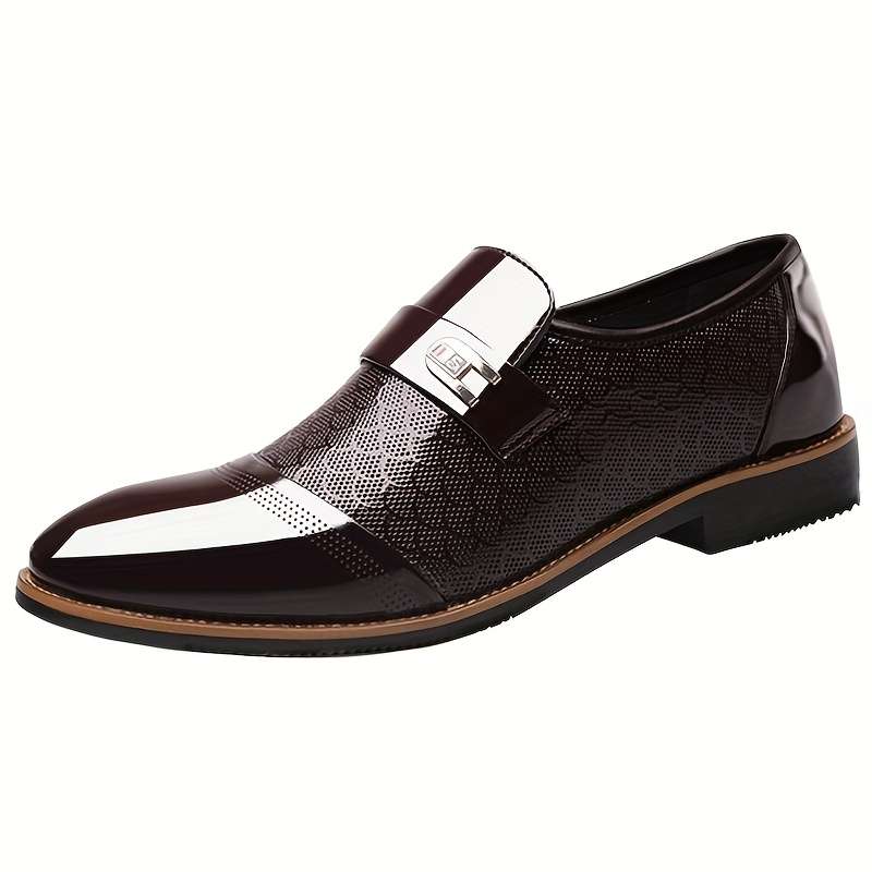 Mens Leather Shoes Color Dark Brown Sizeuk 8.5