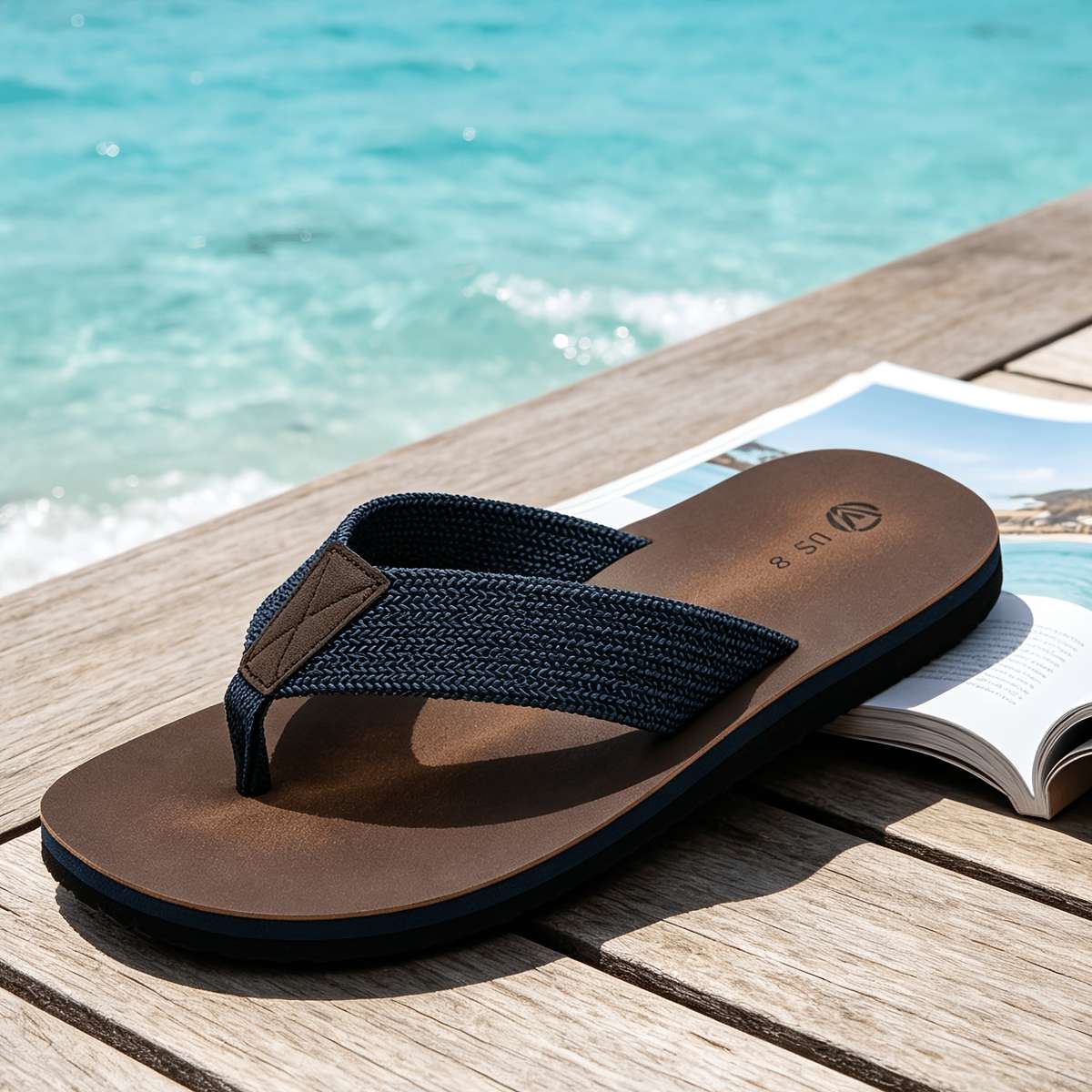 Sandals Color Dark Brown Size Uk 13