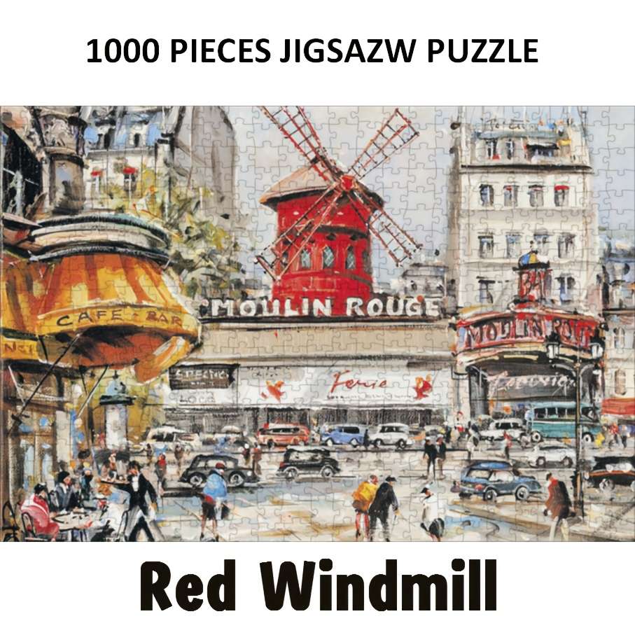 1000 Piece Paper Jigsaw Puzzle For Adults
