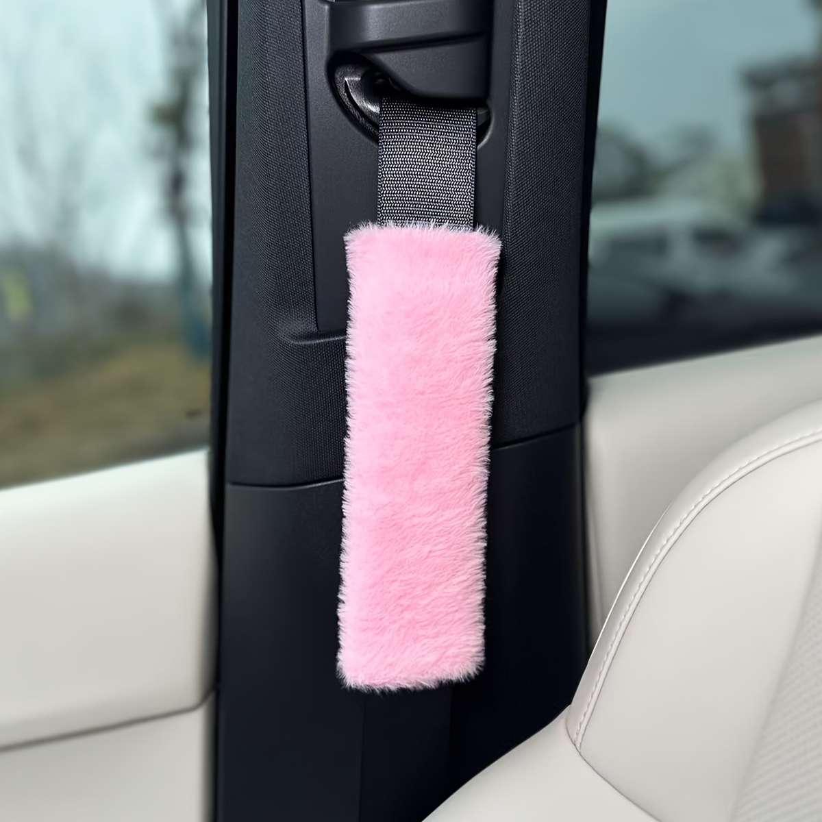 Car Seat Belt Covers Black Quantity 2Pcs