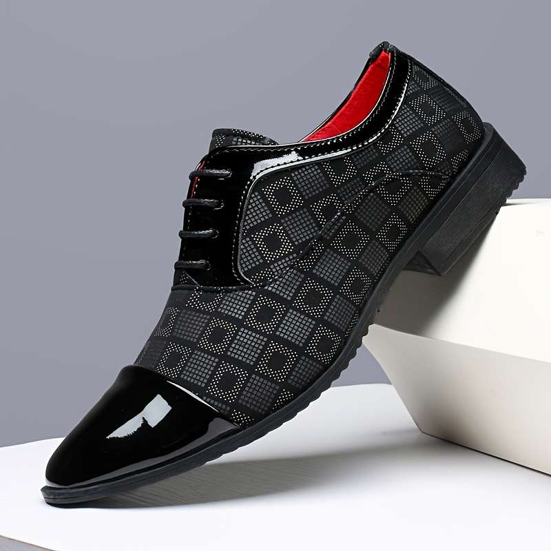 Mens Leather Shoes Color Black Sizeuk 8