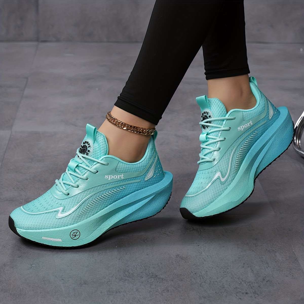 Sneakers Color Light Blue Sizeuk 5
