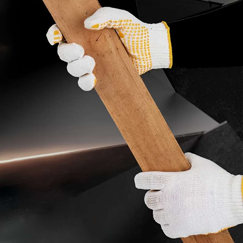 Work Gloves Color 2Pcs Random Color