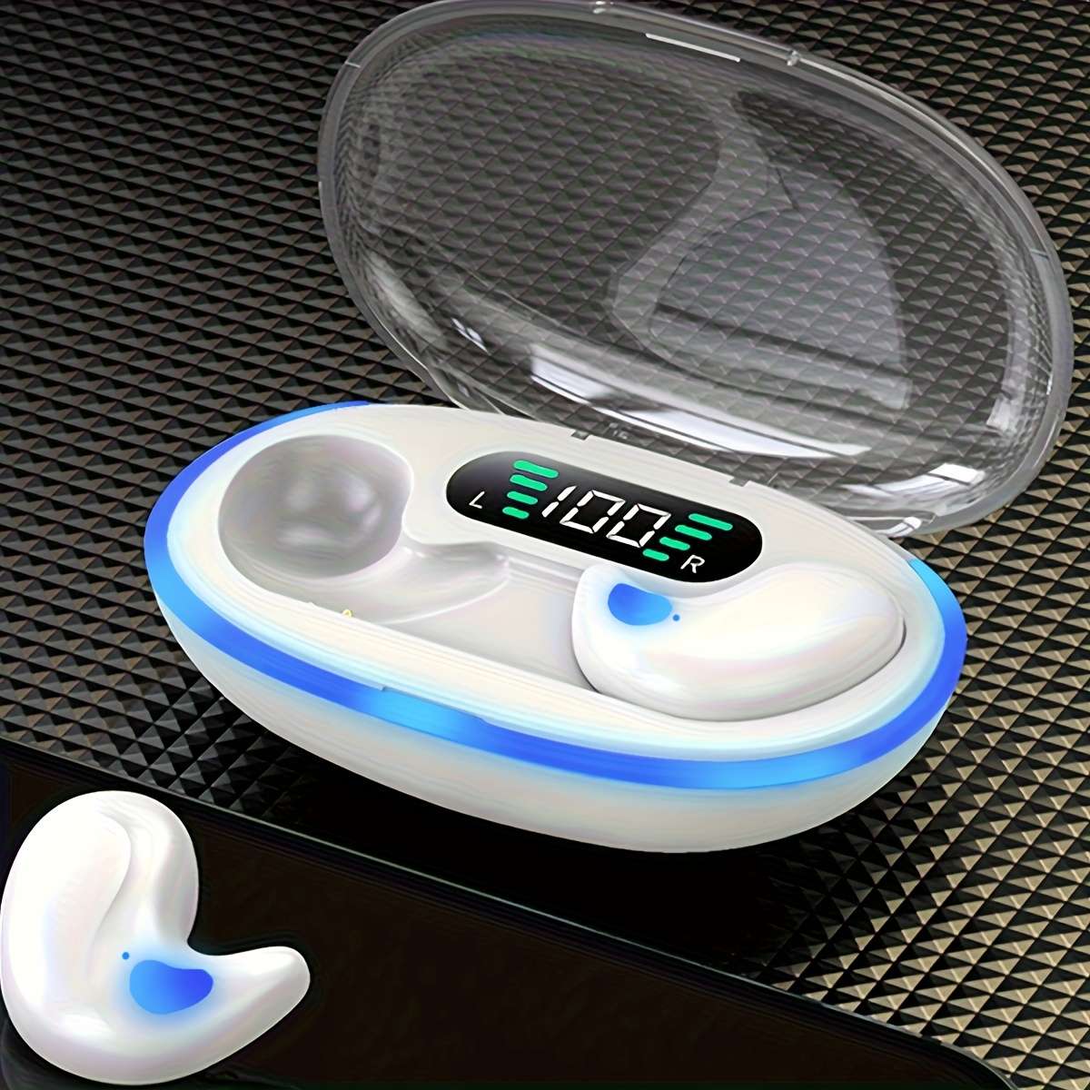 Rechargeable Wireless Earbuds Headphones Headset