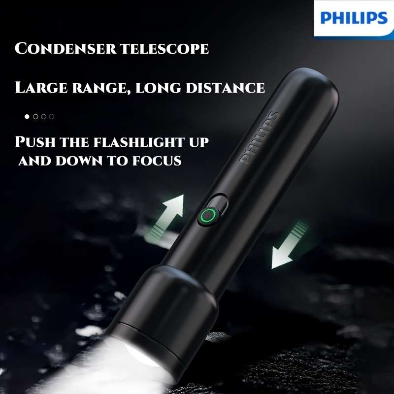Professional 1Pc Philips High Lumen Mini Camping Flashlight Home Reliable