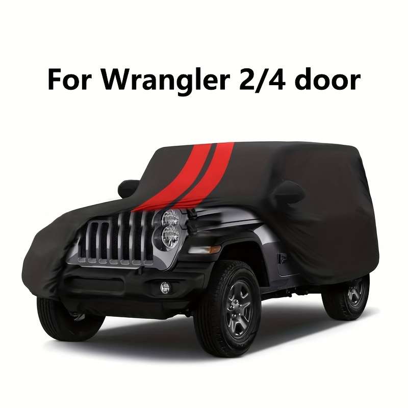 Car Cover Color Black & Gray Model For 2Door