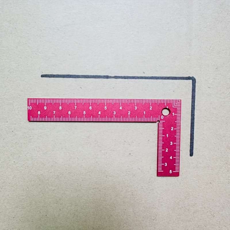 Angle Ruler Color Red Quantity2Pcs