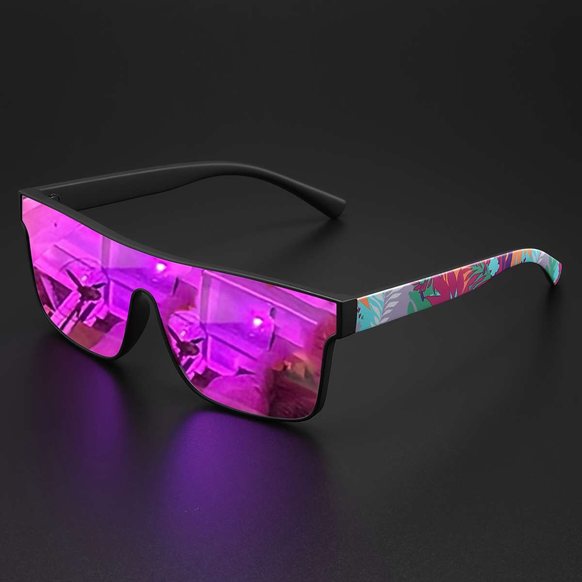 Mens Glasses Color C7 Golden Mirror