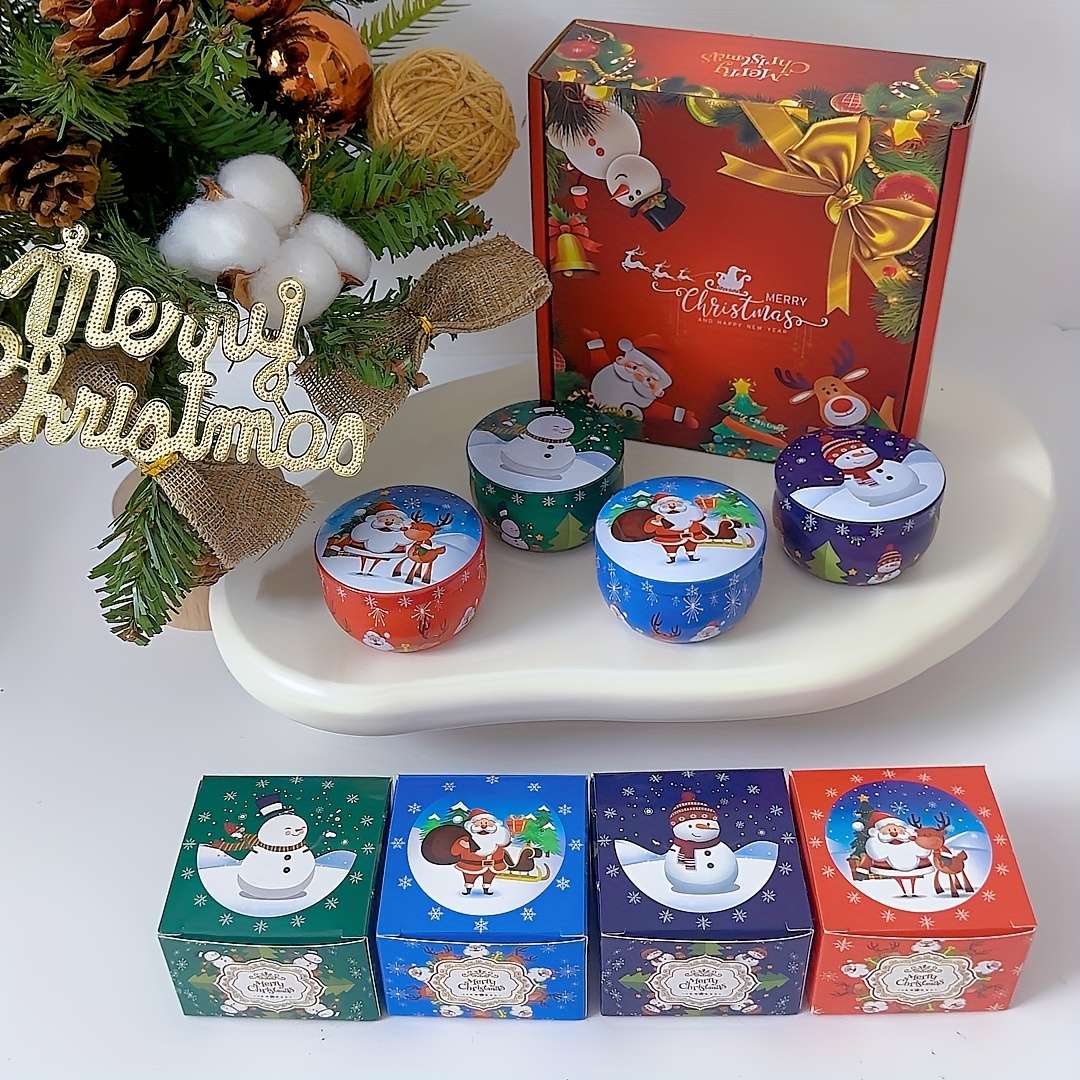 Christmas Gift Boxes Style 1 Can Box -Apple Cinnamon