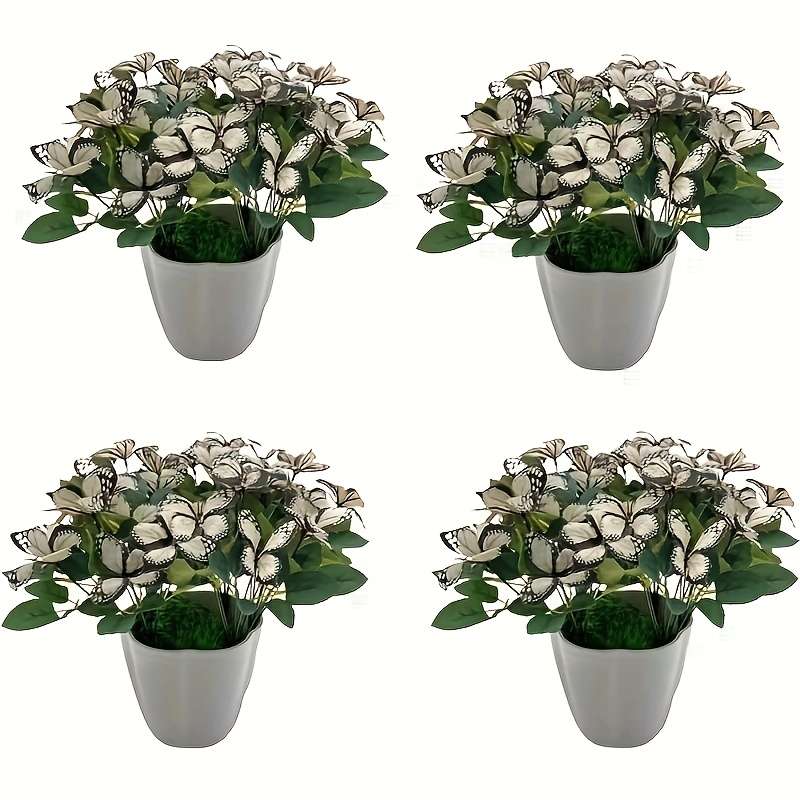 Simulated Flower Color 5 Pcs Mixed Color