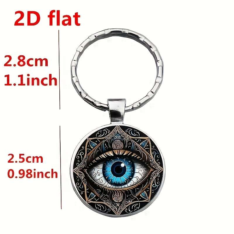 Keychain Ornament Color Silvery
