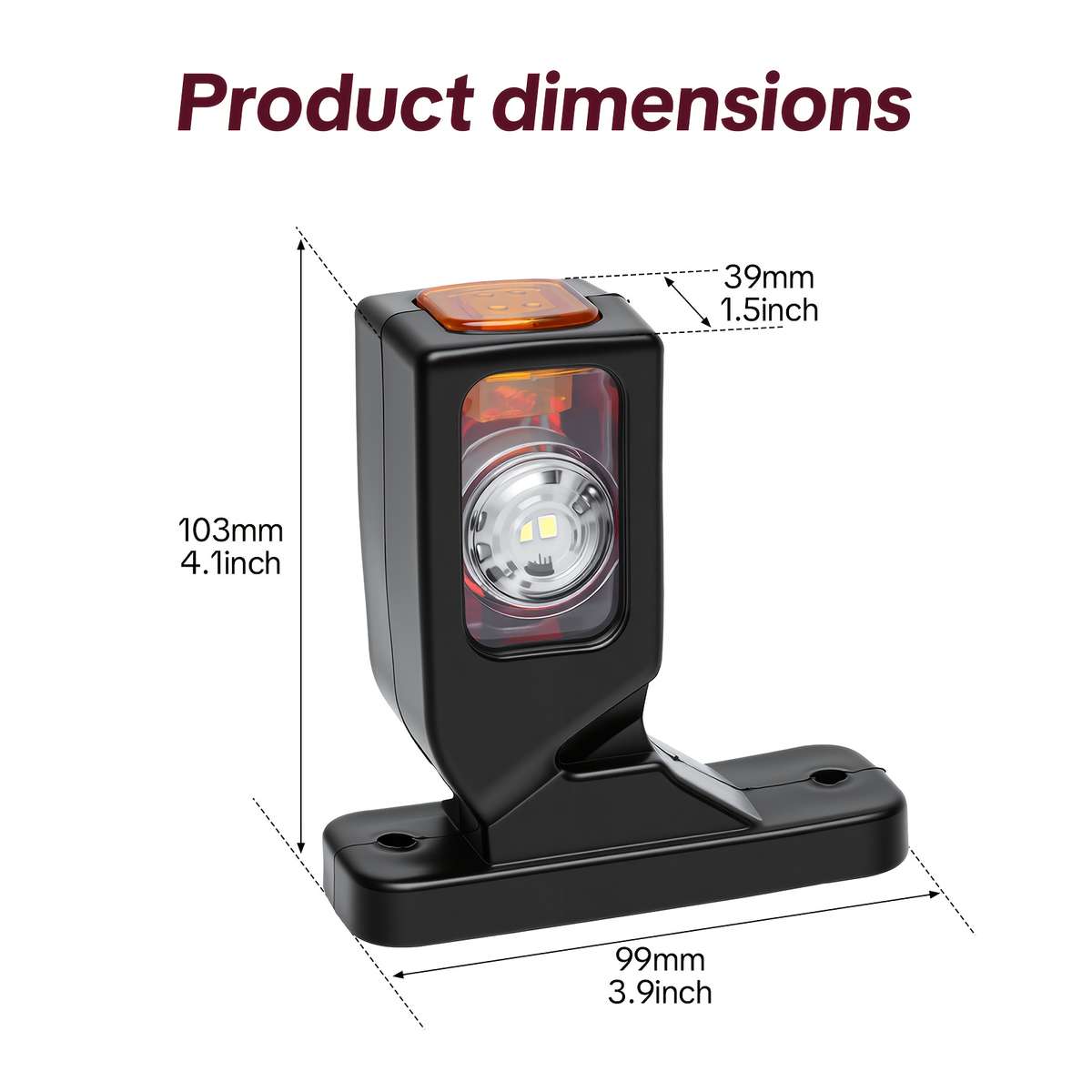 Car Lights Quantity 2Pcs