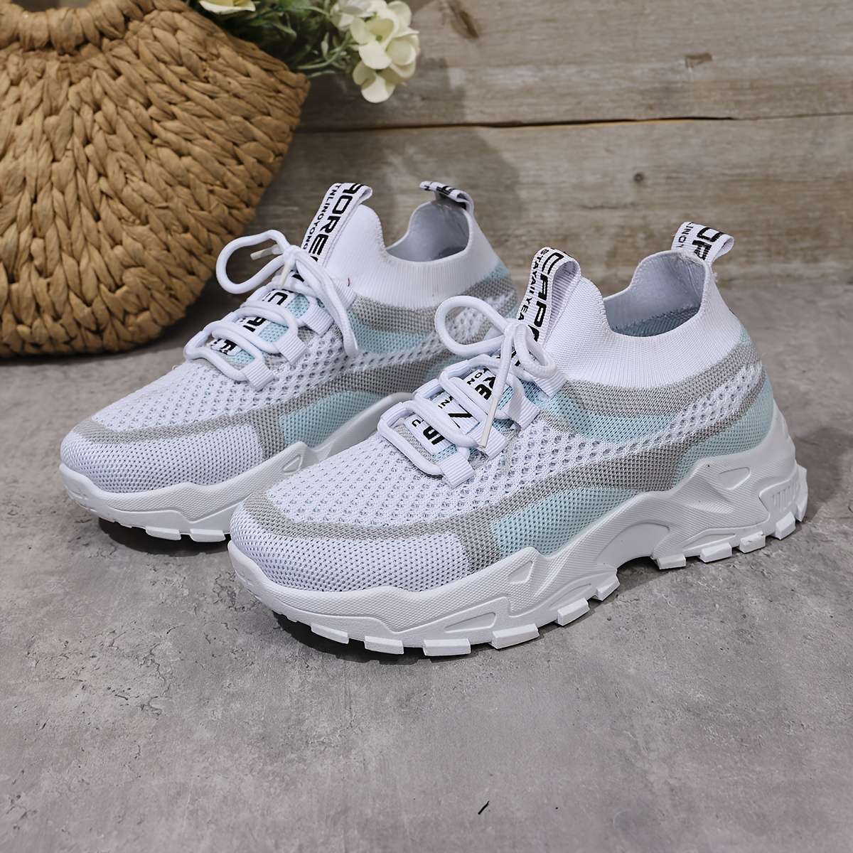 Women S Sneakers Color Green Sizeuk 6.5