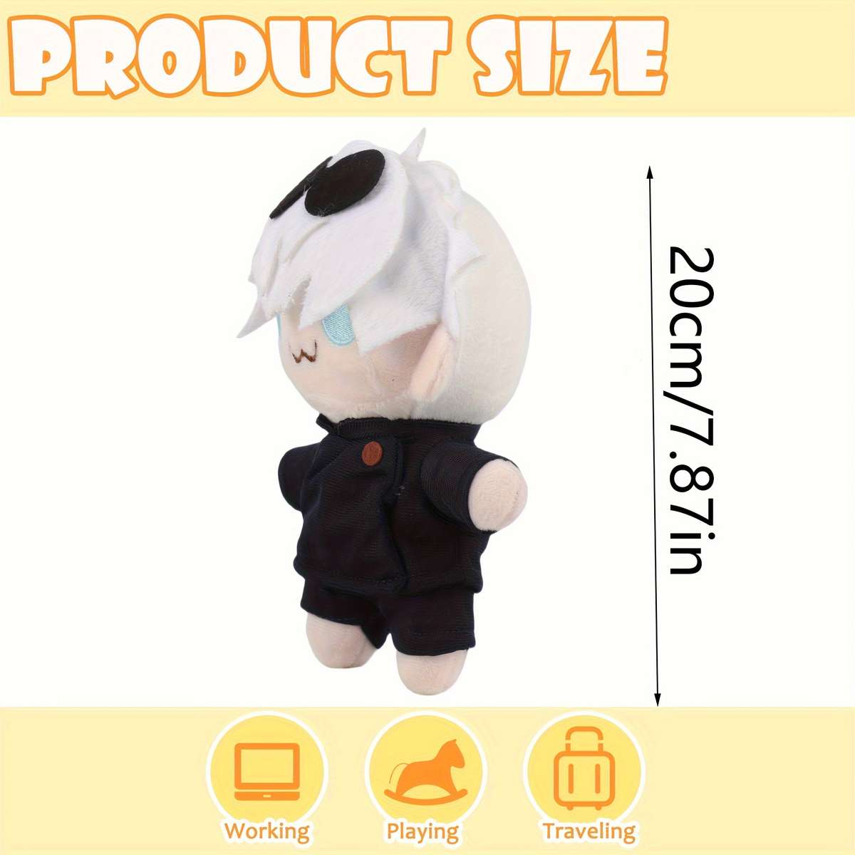 Plush Toyss Items Black Hair