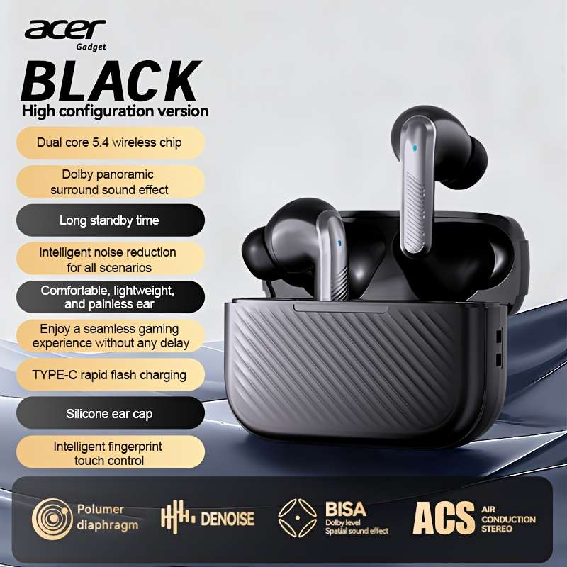 Rechargeable Wireless Earbuds Headphones Headset