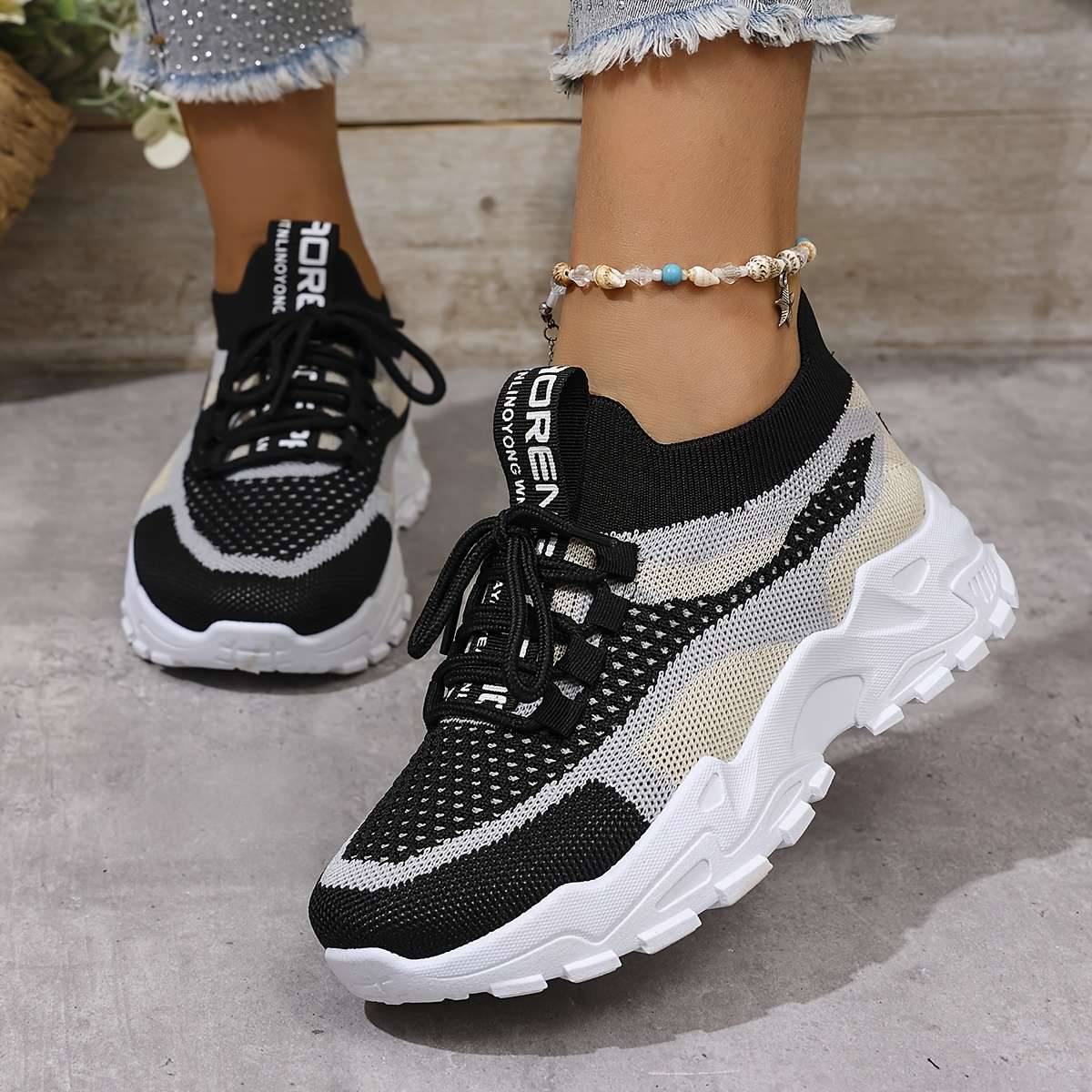 Women S Sneakers Color Green Sizeuk 3.5