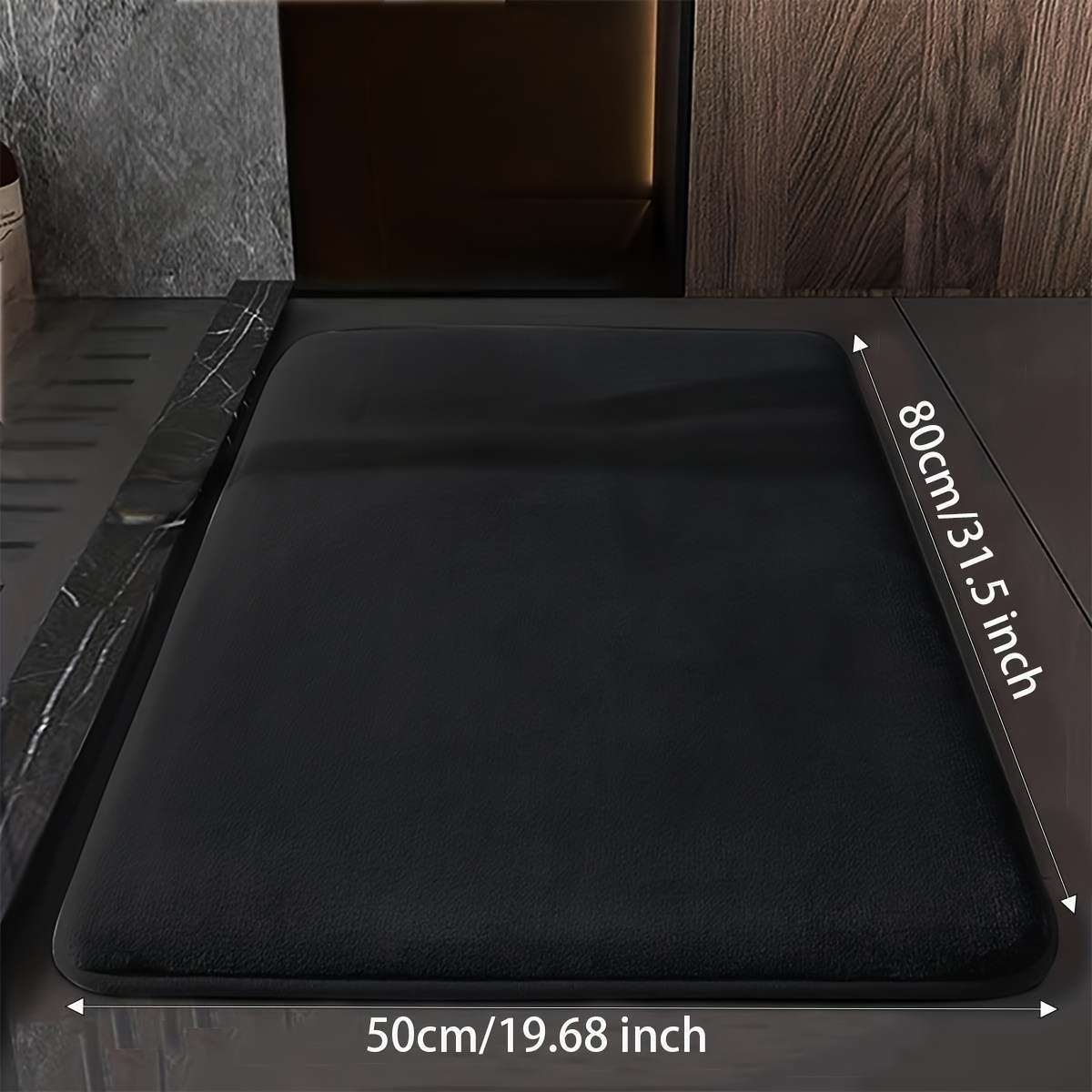 Floor Mats Color Coffee Foot Pad Size