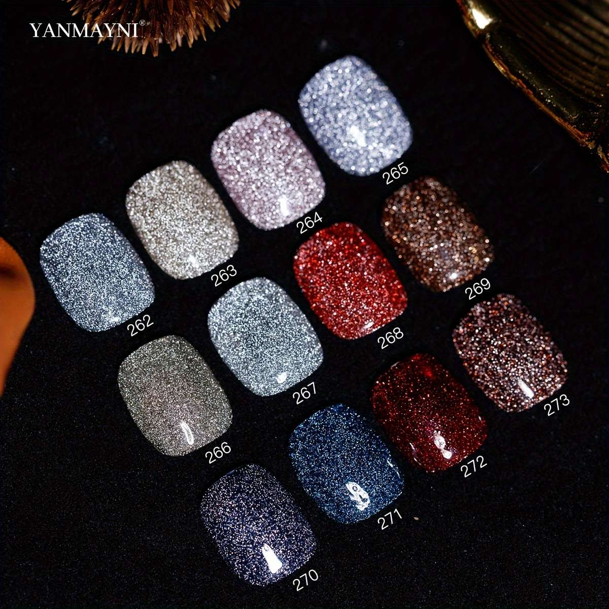 Nail Polish Items 269 7.5Ml Yellow Cover Plastic Black Bottleyanmayni Special Glue