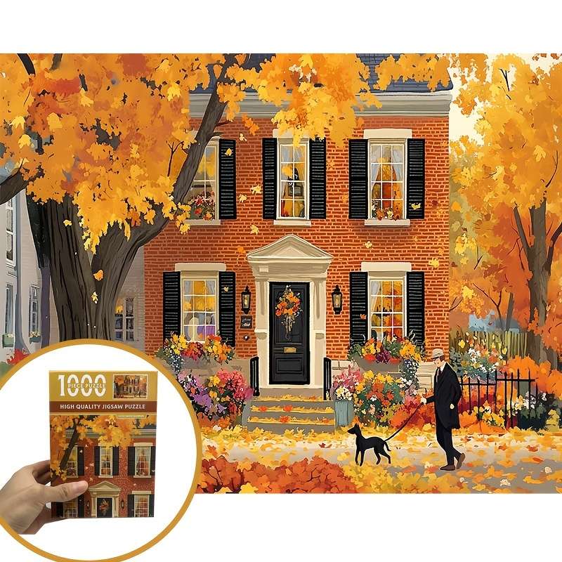 1000pcs Mini Jigsaw Puzzle Premium Paper Ideal for Adults Enthusiasts Perfect G