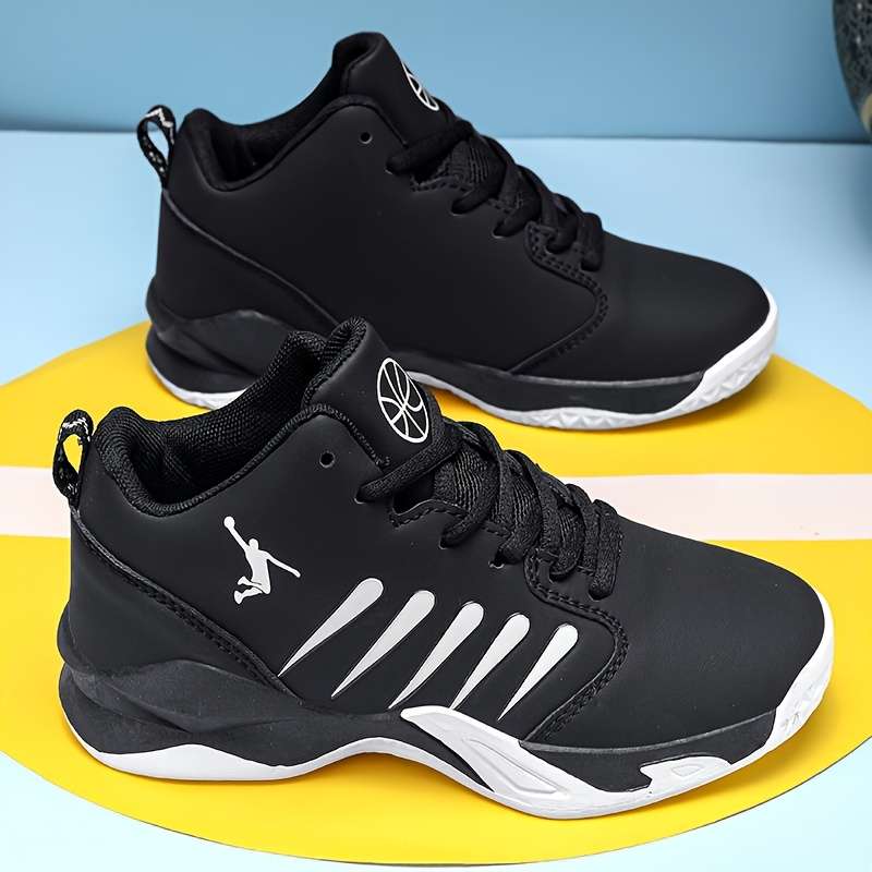 Basketball Shoes Color Blackred Sizeuk 4