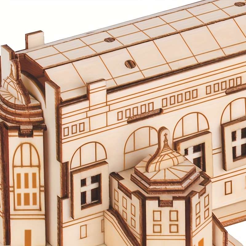 Building Toy Architectural Model Toy Set Style Thai Style Architecture A