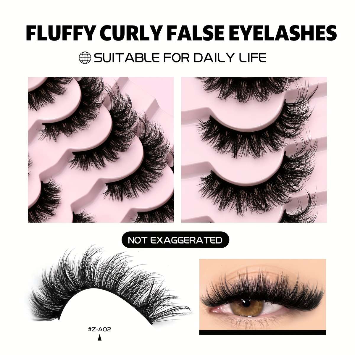 False Eyelashes Model Z A5
