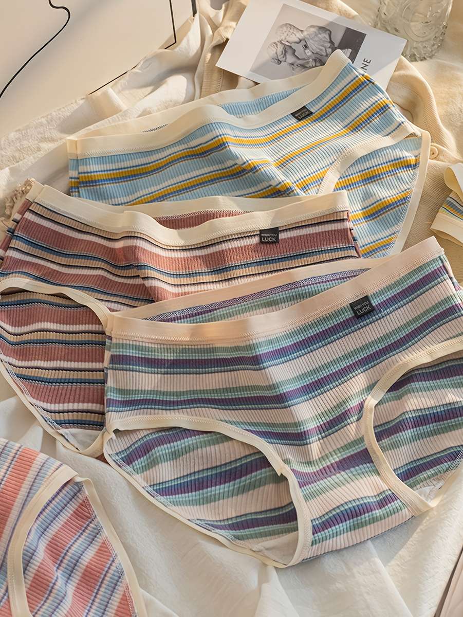 Womens Underwear Color Mix 5 Colors Sizeasian L