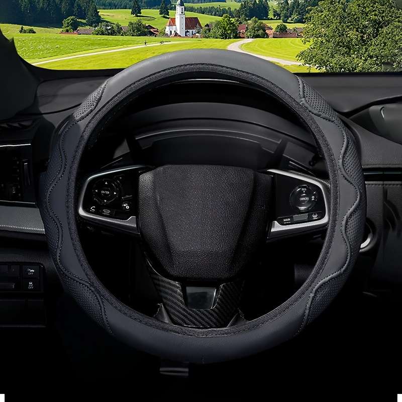 Car Steering Wheel Cover Red Quantity