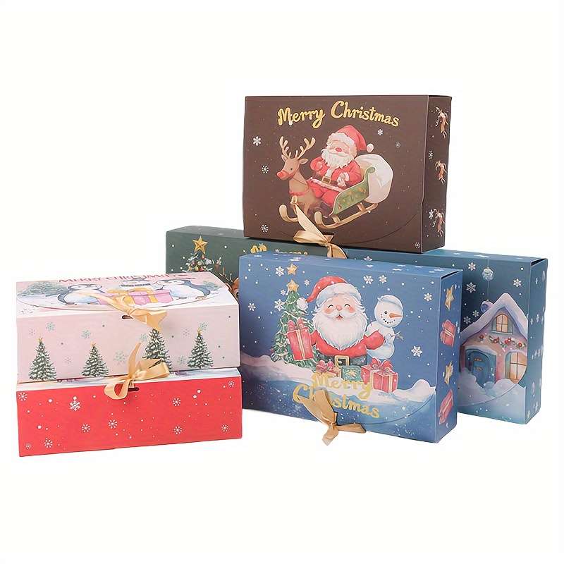 Christmas Gift Boxes Quantity 6Pcs