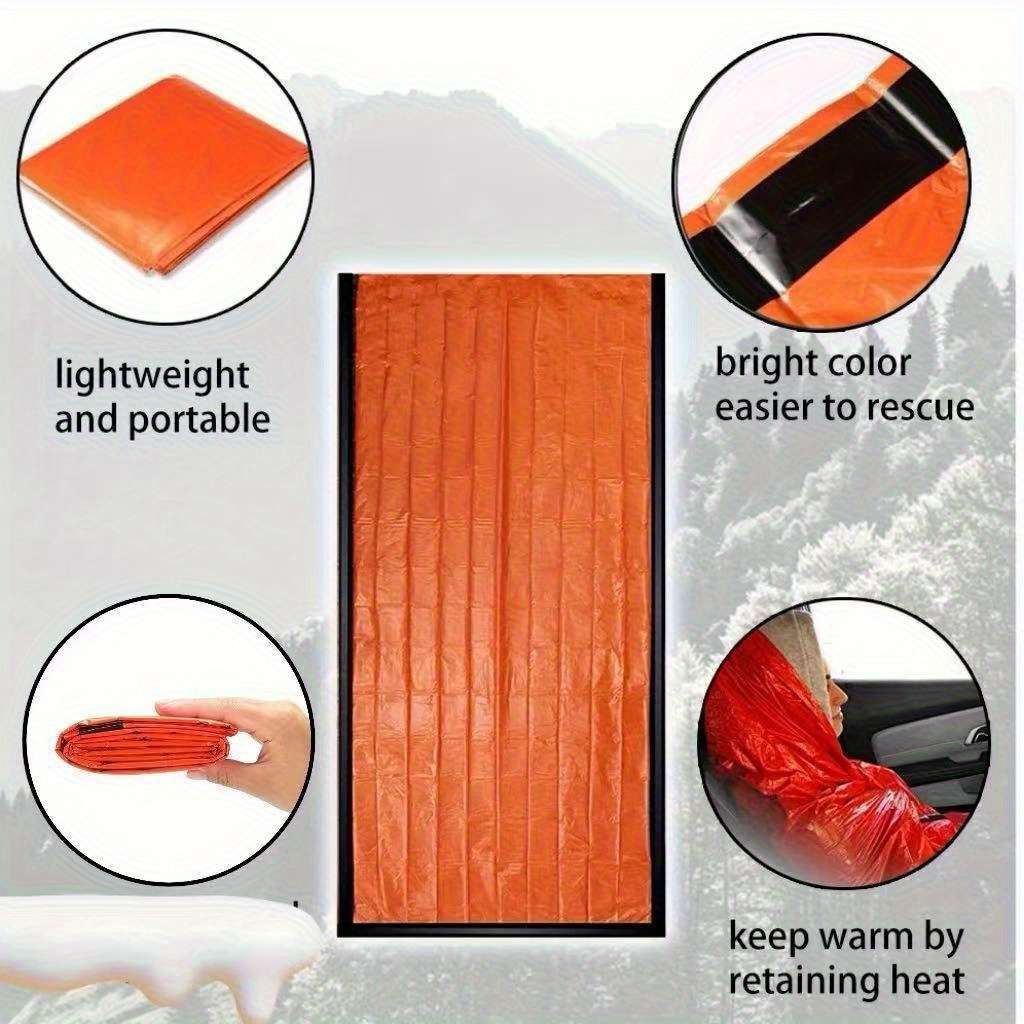 Premium 1 Tent 1 Sleeping Bag Combo Set Orange Sleeping Bag Outdoor Hiking Tent